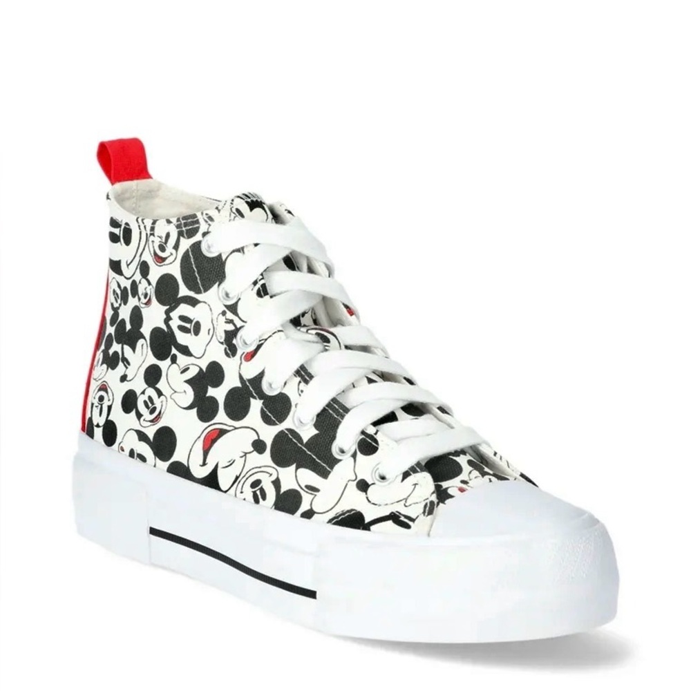 Mickey Mouse High Top Lace Up Sneakers for Women by Disney USA 8 EUR 39½ MEX 25